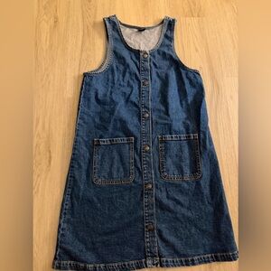 GAP Blue Denim Sleeveless Top